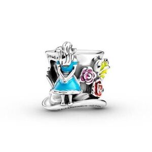 Pandora Alice in Wonderland Mad Hatter Charm